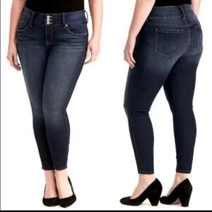 Torrid Denim Ankle Skinny High Rise Jeans Size 18